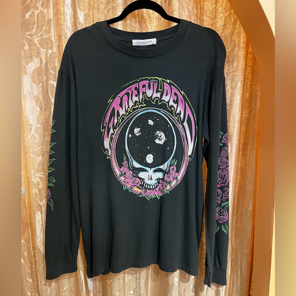 Grateful Dead grey long sleeve t shirt
